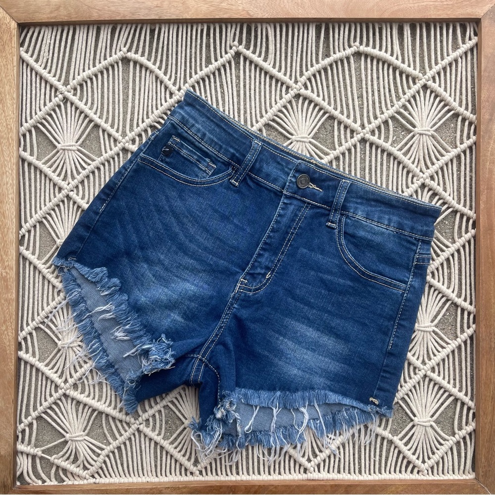 Kancan High Rise Jean Shorts Size 7 / 27